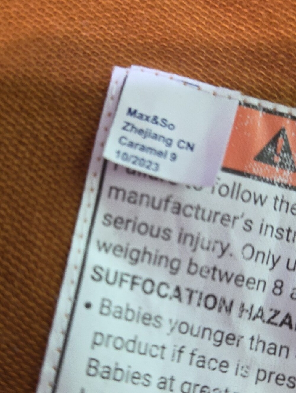 Max & So Baby Wearing Wrap / Baby Wear Sling - Picture 2 of 6